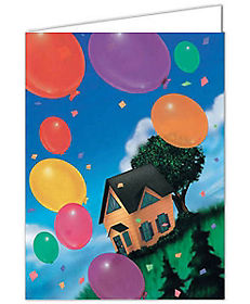 All Occasion: House And Balloons Greeting Card